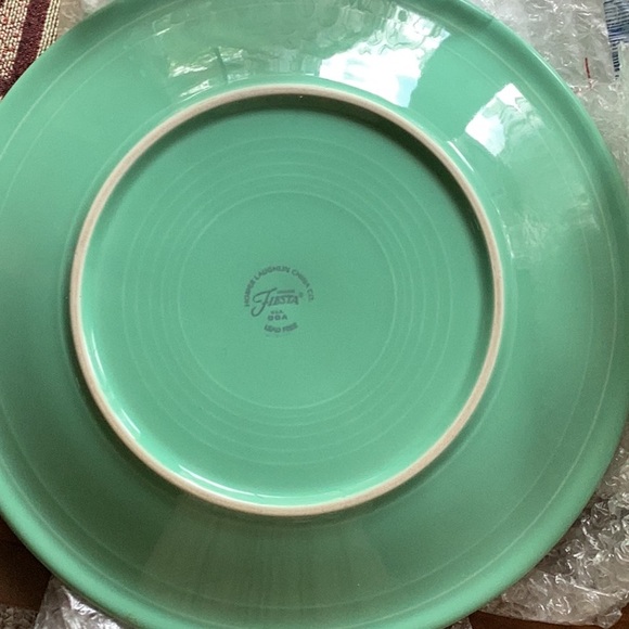 π§ββοΈ Fiesta 5-piece Place Setting FIESTA WARE SEA MIST RETIRED DEADSTOCK - Picture 3 of 16